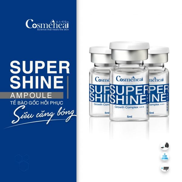 Tế bào gốc căng bóng da Cosmeheal Super Shine Ampoule
