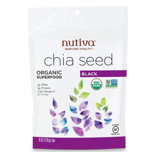Hạt chia Nutiva Organic Chia Seed của Mỹ