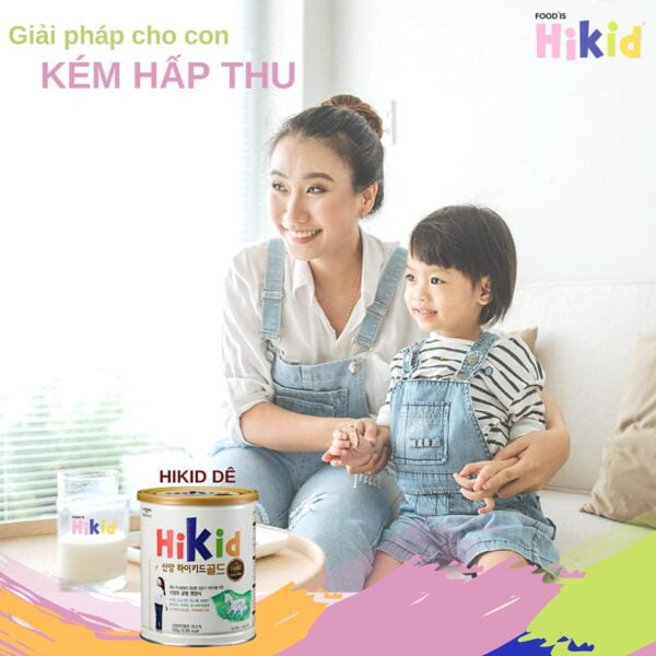 Những lợi ích tuyệt vời của sữa Hikid dê