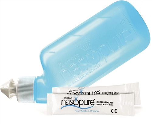 Vỏ bình Nasopure làm từ chất liệu nhựa không độc hại an toàn cho sức khỏe người dùng