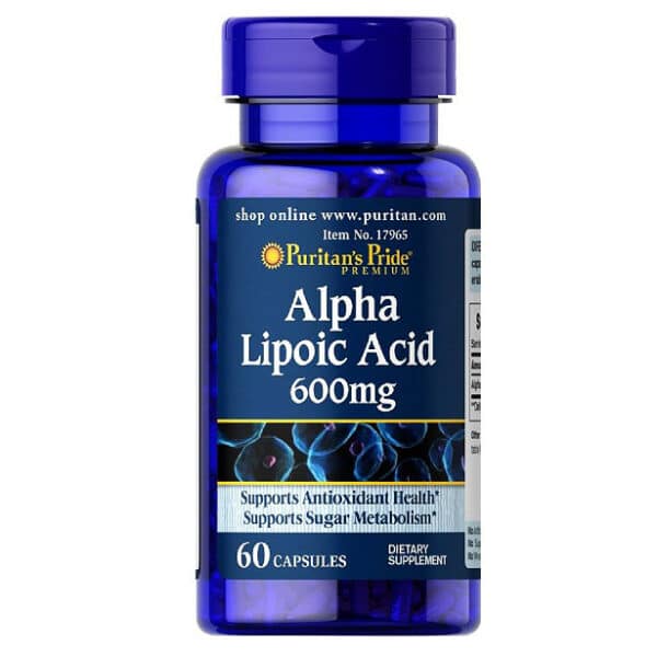 Alpha Lipoic Acid 600mg Puritans Pride ikute