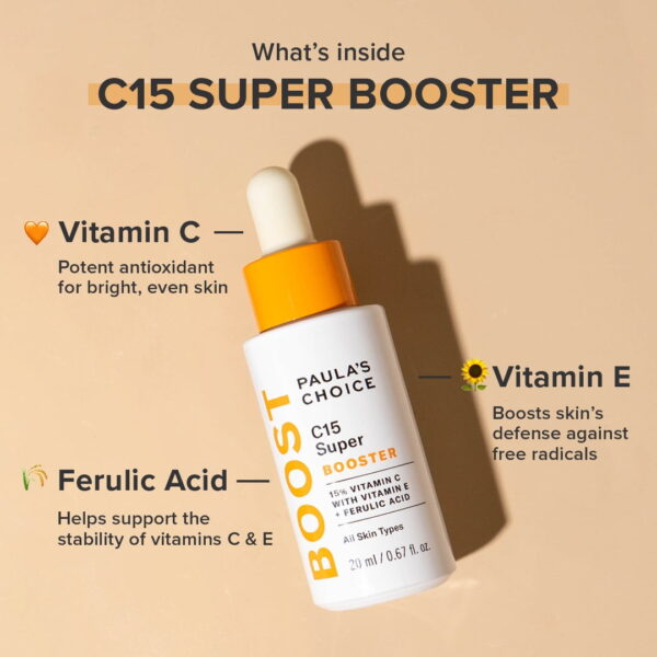 Paulas Choice C15 Super Booster 15 Vitamin C co cong dung tuyet voi ikute.vn