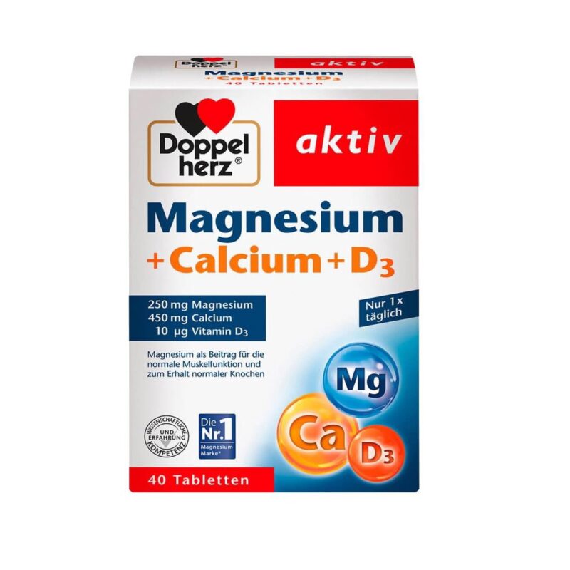 Doppelherz Magnesium Calcium D3 ikute.vn