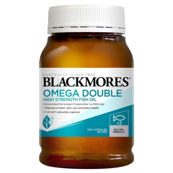 Blackmores Omega Double High Strength Fish Oil 1 ikute.vn