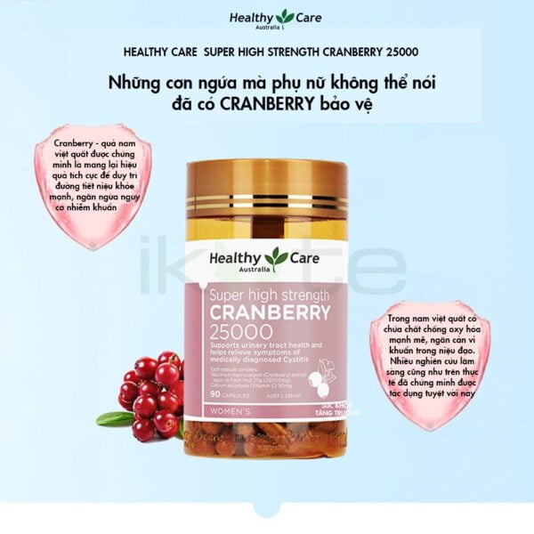 Healthy Care Super High Strength Cranberry 1