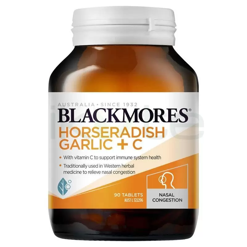 Blackmores Horseradish Garlic C 3 ikute.vn