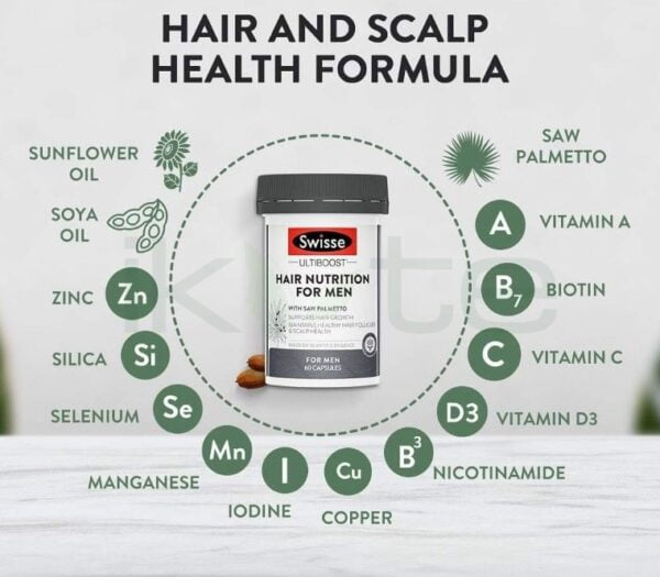 swisse hair nutrition for men ikute.vn