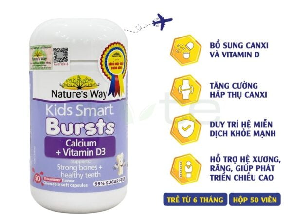 Natures Way Kids Smart Calcium Vitamin D3 1 ikute.vn
