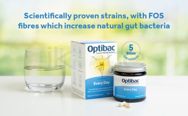 Men vi sinh OptiBac Probiotics Every Day vo xanh da troi ikute.vn