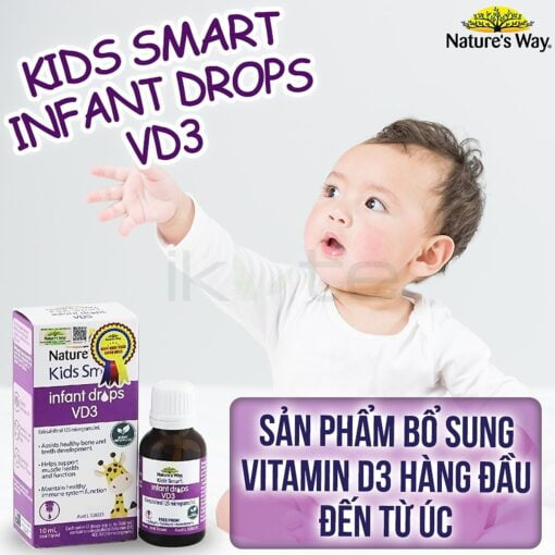 Natures Way Kids Smart Infant Drops VD3 2 ikute.vn