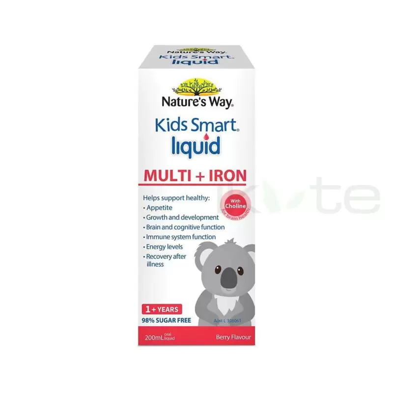 Natures Way Kids Smart Multi Iron Liquid 3 ikute.vn