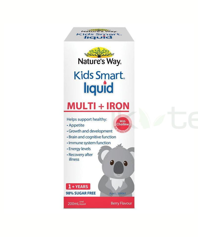 Natures Way Kids Smart Multi Iron Liquid 3 ikute.vn
