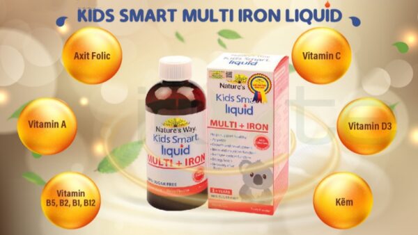 Natures Way Kids Smart Multi Iron Liquid ikute.vn