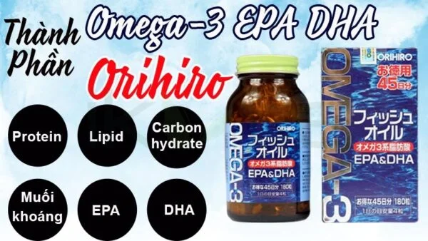 Orihiro Omega 3 EPA DHA ikute.vn