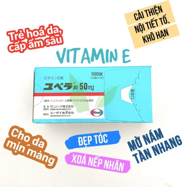 Vitamin E Eisai 50mg ikute.vn