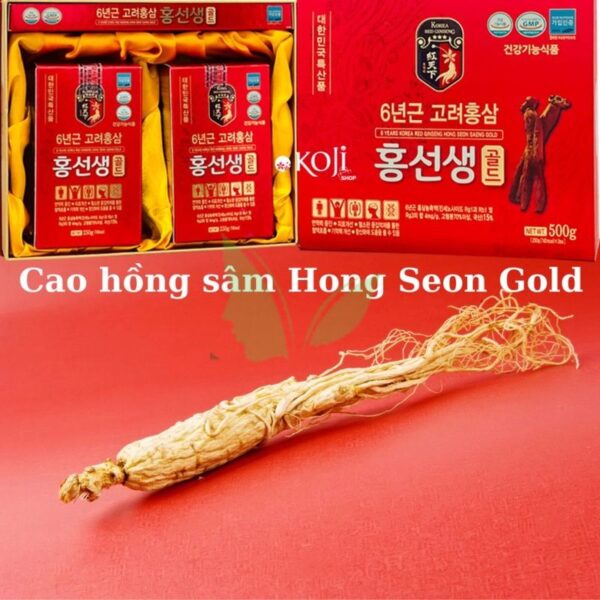 Cao hong sam Hong Seon Gold 4 ikute.vn