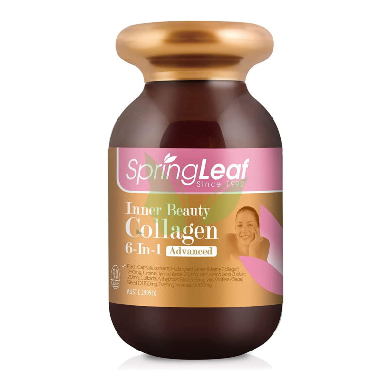 Collagen 6 In 1 Spring Leaf Inner Beauty Plus ikute.vn