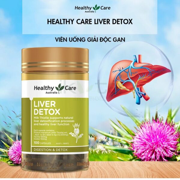 Liver Detox Healthy Care ikute.vn