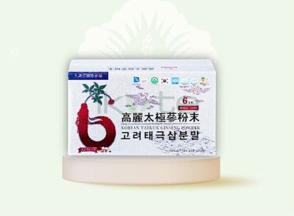 Bot thien sam chinh phu Premium Korean Taekuk Ginseng Powder 1 ikute.vn