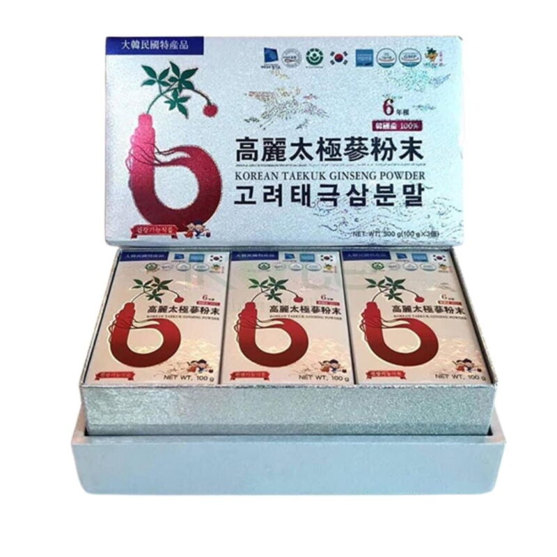 Bot thien sam chinh phu Premium Korean Taekuk Ginseng Powder 6 ikute.vn