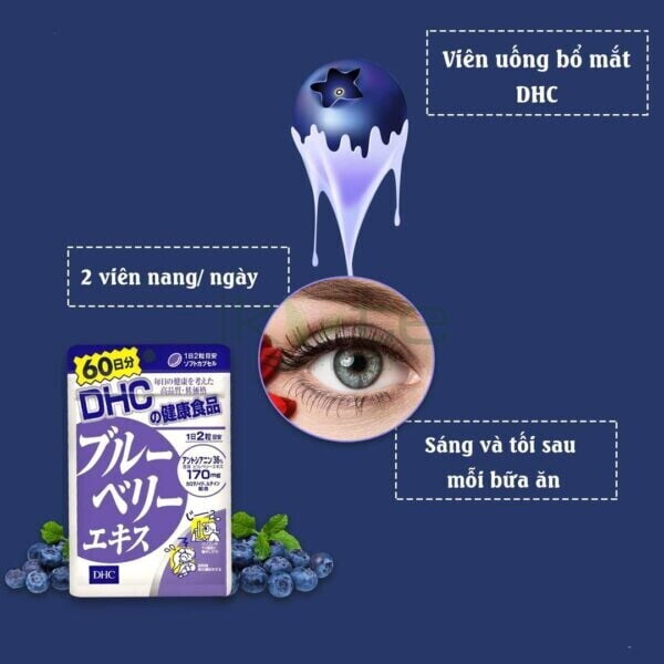 DHC Blueberry Extract ikute.vn