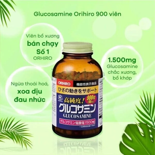 Glucosamine Orihiro 1500mg ikute.vn