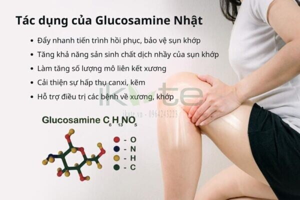 Tac dung cua Glucosamine Nhat ikute.vn