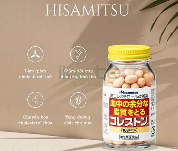 Cholesterol Hisamitsu ikute.vn