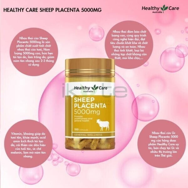 Healthy Care Sheep Placenta ikute.vn