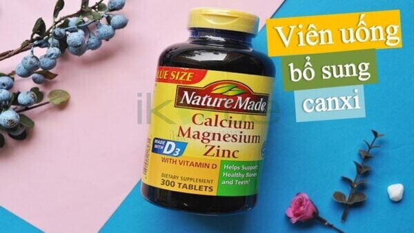 Nature Made Calcium Magnesium Zinc with Vitamin D3 ikute.vn