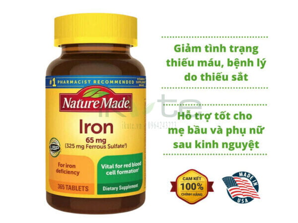 Nature Made Iron 1 ikute.vn