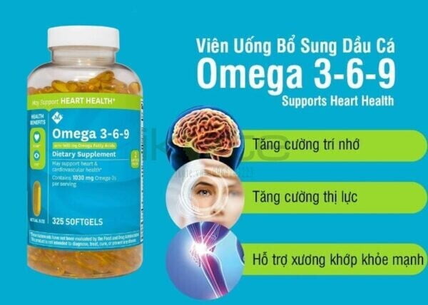 Omega 3 6 9 Supports Heart Health ikute.vn