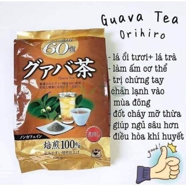 Tra oi Orihiro Guava Tea ikute.vn