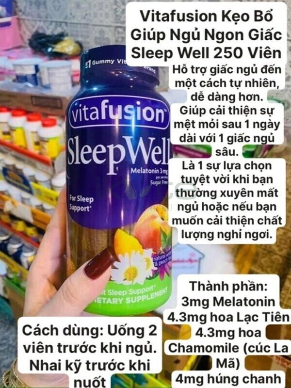 Vitafusion SleepWell ikute.vn