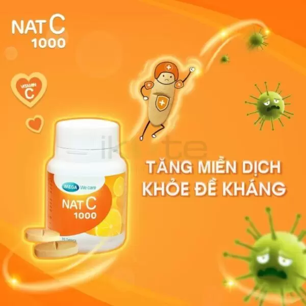 vitamin C Nat C 1000 ikute.vn