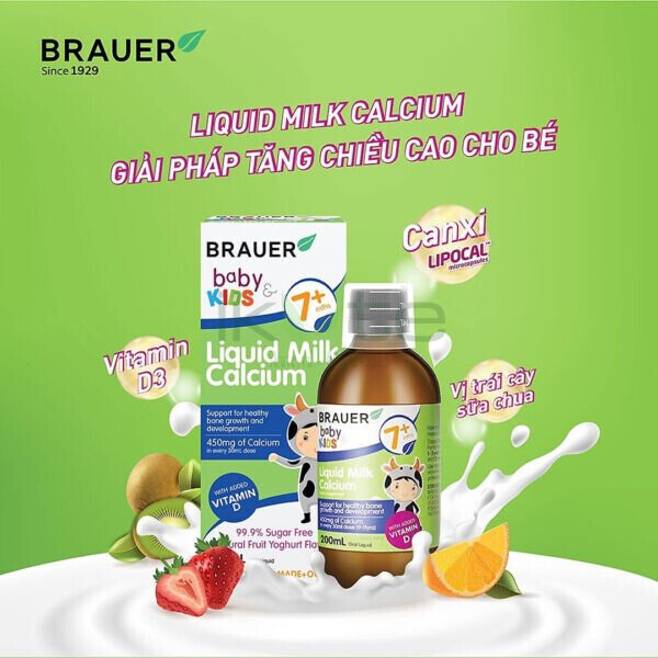 Brauer Baby Kids Liquid Milk Calcium 1 iKute 1
