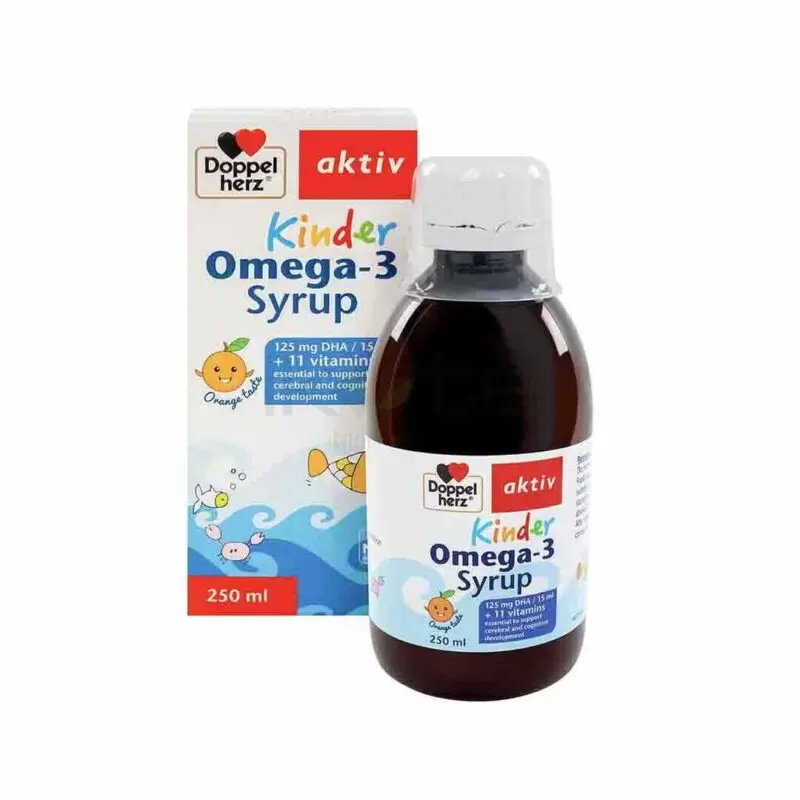 Doppelherz Aktiv Kinder Omega 3 Syrup 2 iKute