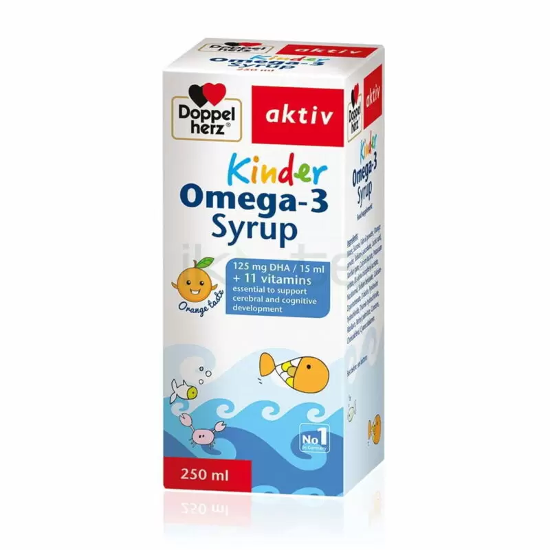 Doppelherz Aktiv Kinder Omega 3 Syrup 3 iKute