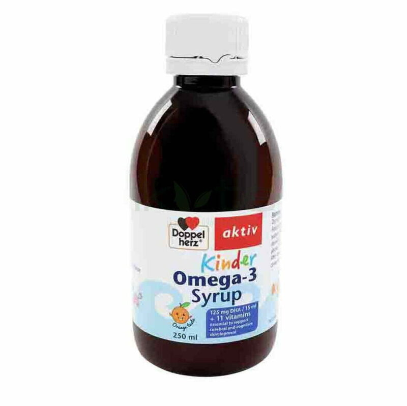 Doppelherz Aktiv Kinder Omega 3 Syrup 4 iKute