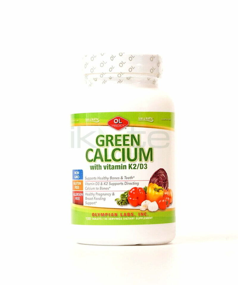 green calcium with vitamin k2 d3 3 iKute