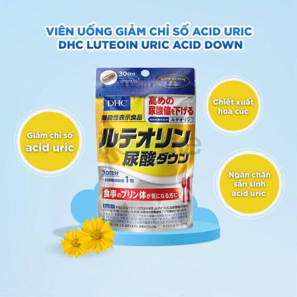 DHC Luteolin Uric Acid Down iKute