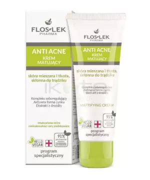 Floslek Anti Acne Mattifying Cream 2 iKute