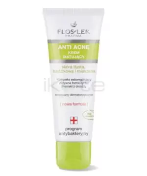 Floslek Anti Acne Mattifying Cream 4 iKute