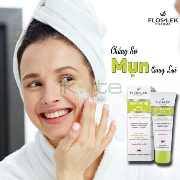Floslek Anti Acne Mattifying Cream iKute