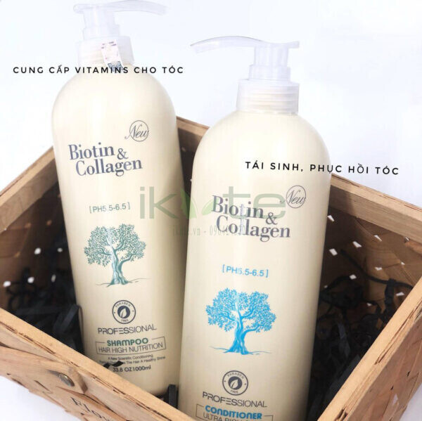 biotin collagen shampoo professional 1 iKute