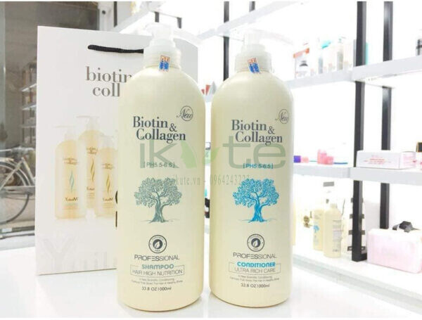 biotin collagen shampoo professional iKute